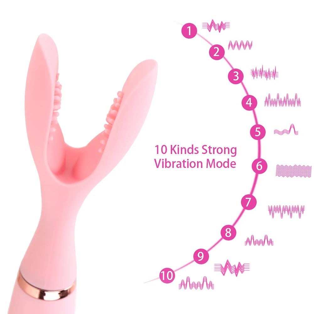 10 Ātruma Klitora Klipu Vibrators, Dildo G spot Stimulators Dzelksnis Massager Seksa Rotaļlieta Sievietēm, Pāriem, Intīmās Preces, Masturbācija