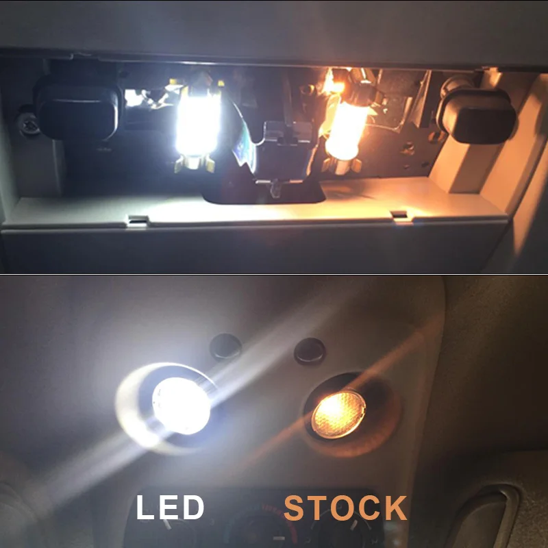 14pcs canbus Interjera LED spuldzes VW Jetta 5 MK5 2006. - 2010. gadā Dome Kartes Durvis ar Cimdiem Bagāžnieka licences plāksnes apgaismojums.