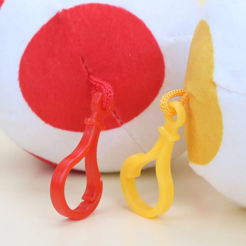 18 cm Anime plīša pildījumu lelles mīkstas Kulons rotaļlieta ar āķi