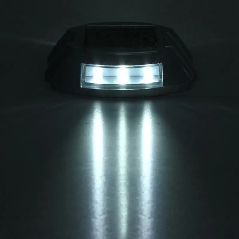 2/4 Gab Saules LED Gabarītlukturi Drošības Gaismas Ceļš, piebraucamais ceļš Doks Ceļu Klāja led saules gaismas āra