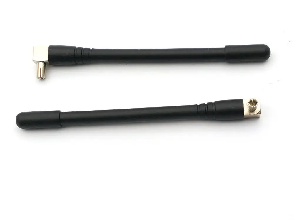 20pcs 1900-2100MHz 3dbi mini gumijas antena ar TS9 konektori adapteri