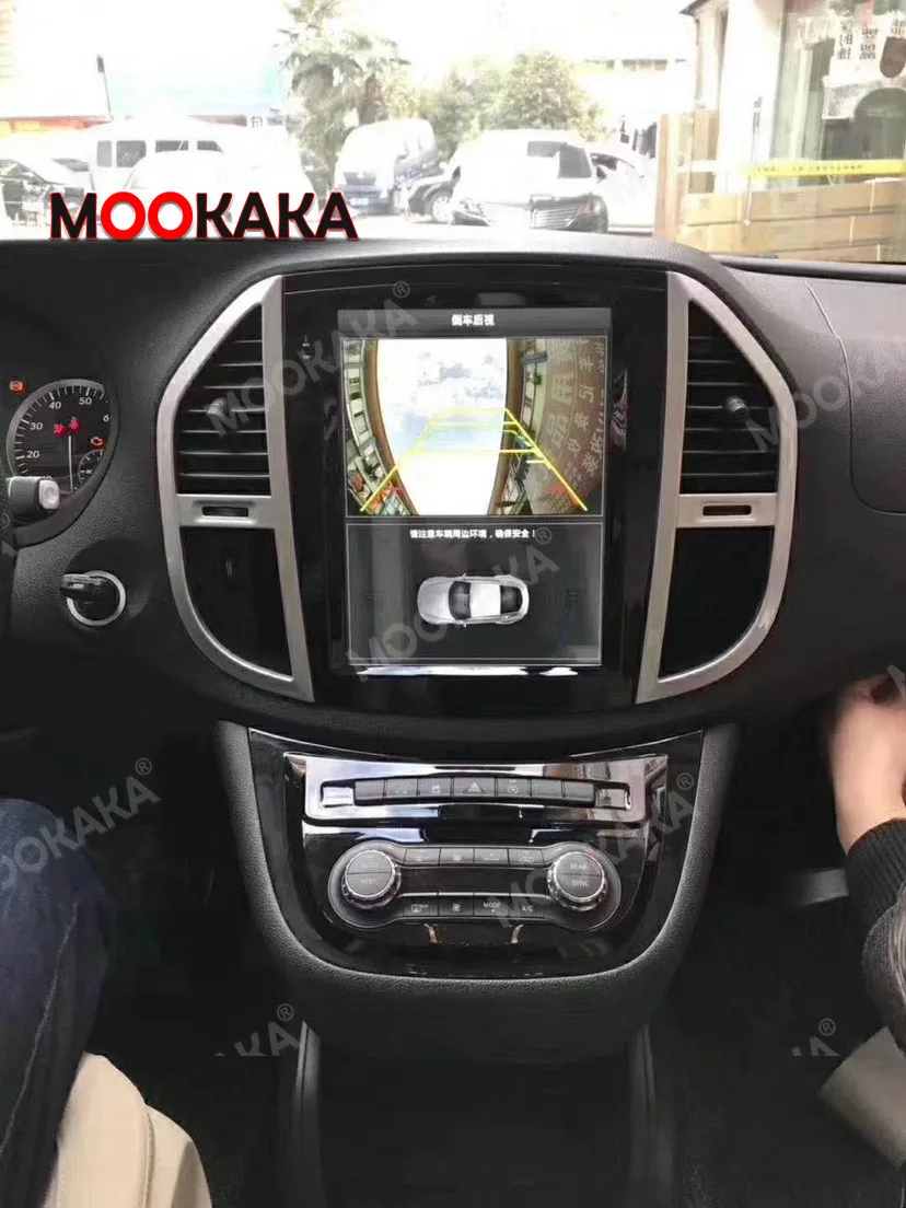 64GB Tesla Ekrāna Mercedes-Benz Vito 2016 20017 2018 2019+ Android 9 Multimediju Atskaņotājs, GPS Auto Audio Stereo Radio Diktofons
