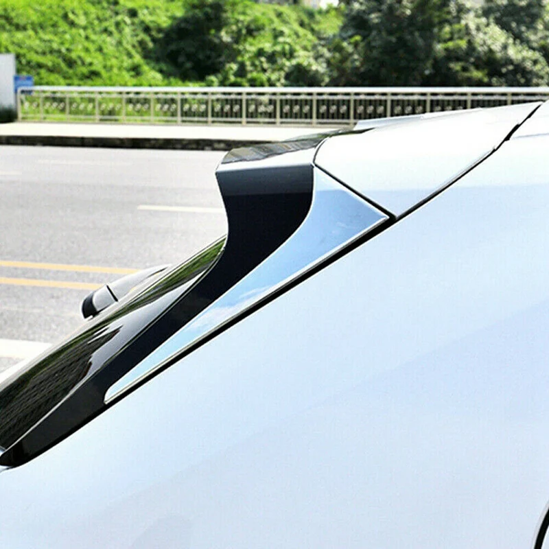 Aizmugures Durvju Loga Spoilers Lentes Apdare Sānu Logu Triple-stūriem Slīpi Vāks Lexus UX 200 250H 260H 2019 2020