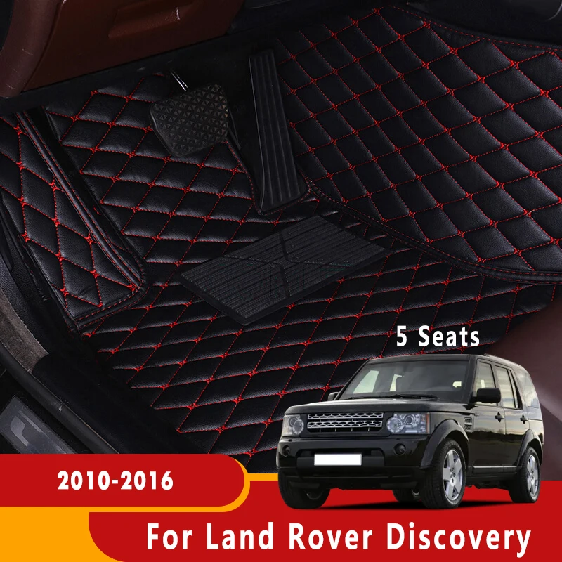 Auto Interjera Aksesuārs Floorliner Auto Paklāji Grīdas Paklājs Land Rover Discovery 5 Sdvietas 2010 2011 2012 2013 2016