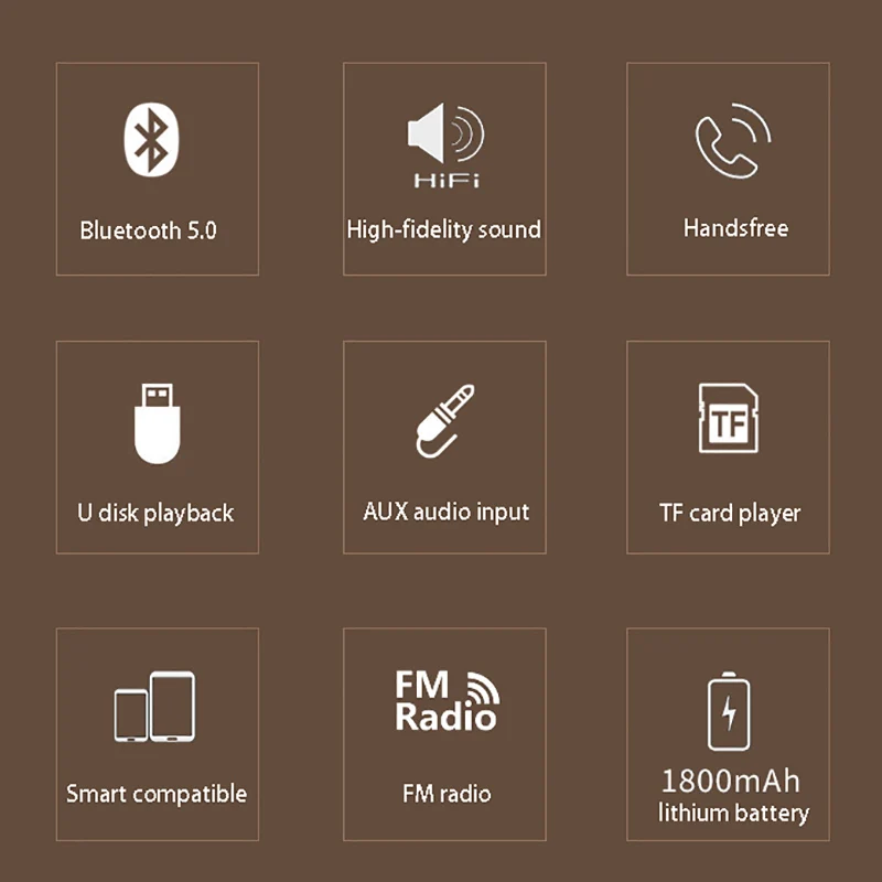 Bezvadu Skaļruni, Pārnēsājamie Bluetooth Skaļrunis ar Skaņas Sistēma, Koka, Gadījumā, Planšetdatoru, Klēpjdatoru Xiaomi