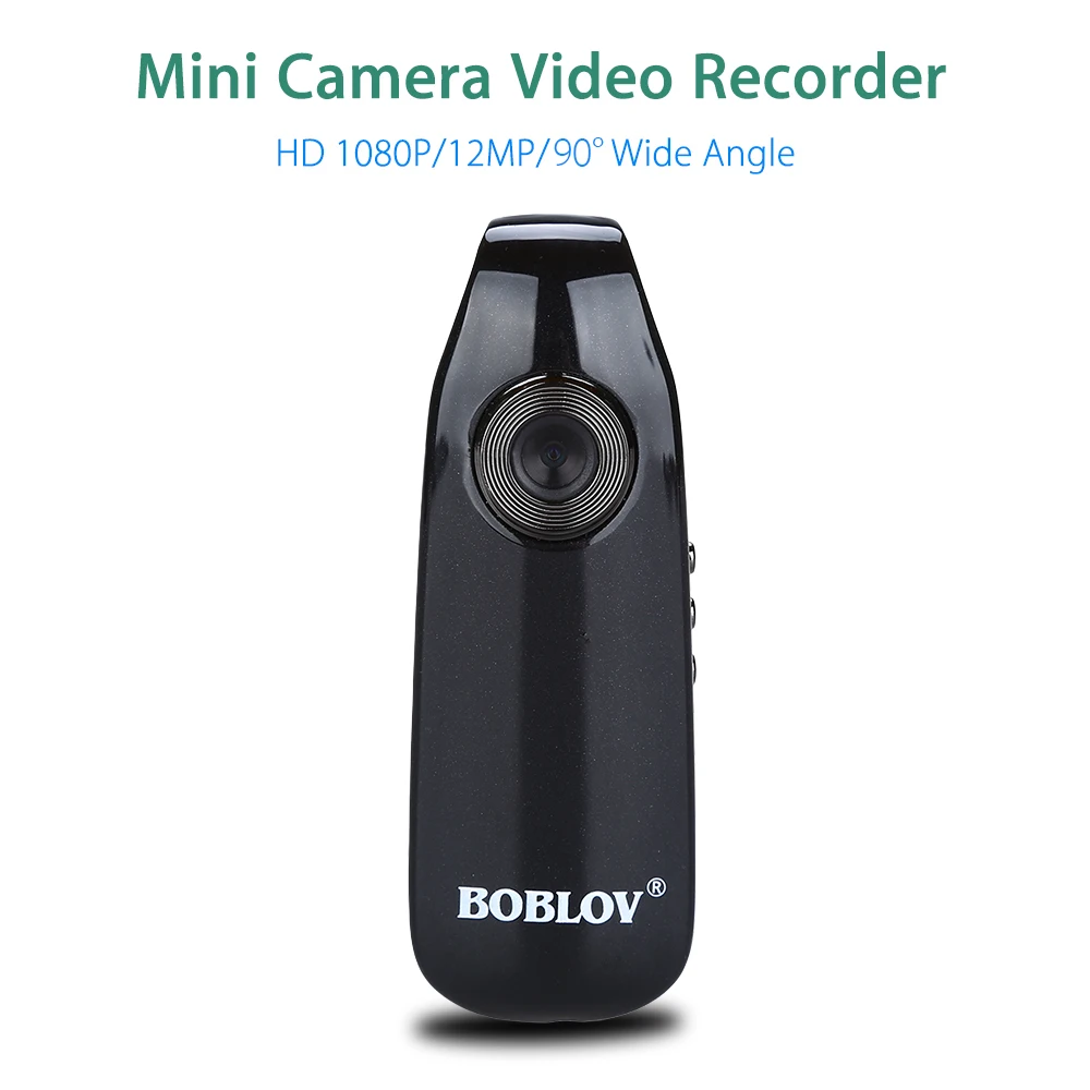BOBLOV 007 Mini DV Camara de filmar ocultas 1080P Mini Videokamera detektīvs mini filmadora Loop Ierakstīšanas Videokamera