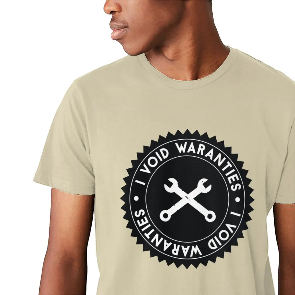 Cilvēks T-krekls Uzgriežņu atslēgas Darbarīki, Remonta Mehāniķis Kokvilnas 2019 Jaunas Ielidošanas Apaļā Apkakle Vintage T-krekls