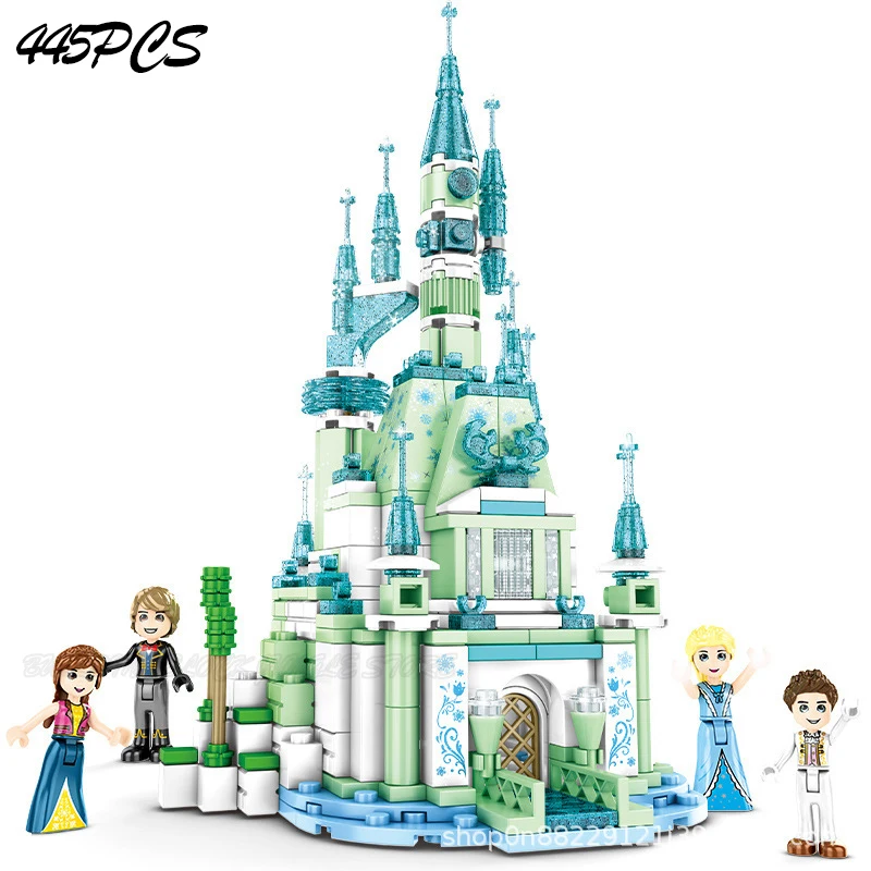 Disney FrozenThe Pūķis Princis un Princese Celtniecības Bloki Komplekts 41178 Elfi Ķieģeļi Skaitļi Modelis Rotaļlietas Modelis Bērniem, Meitenēm, Zēniem, Dāvanu