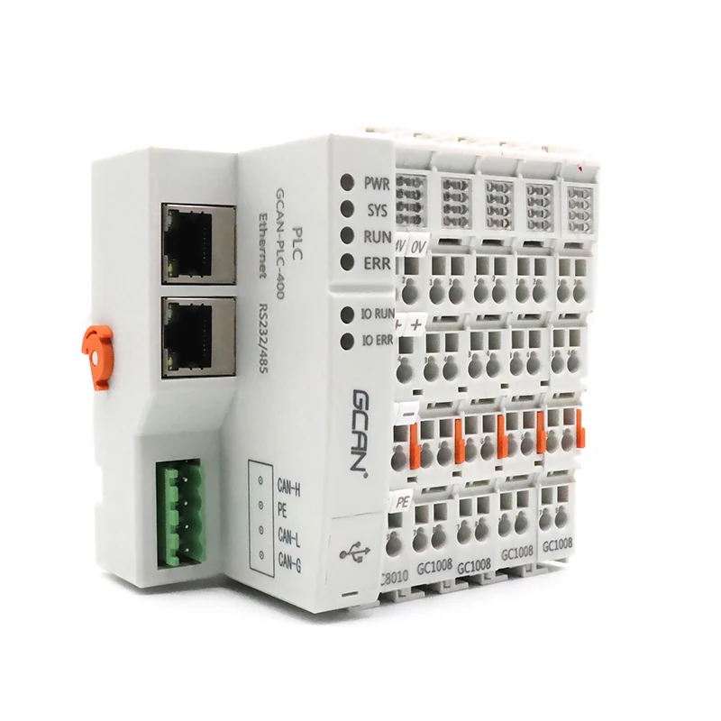 GOOGLE PLC 400 Ethernet, PLC Modbus TCP/RTU I/O Modulis,Digitālā / Analogā Ieejas / Izejas Programmējams Injekcijas,Atbalsta Pielāgošana