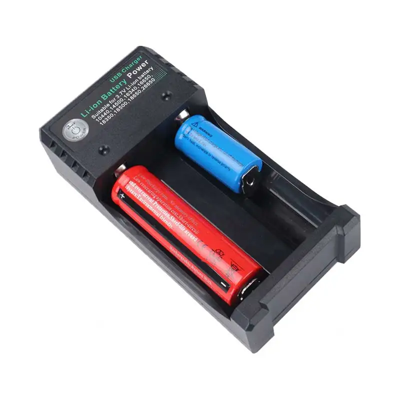GTF 18650/26650/14500 Li-ion Akumulators, Lādētājs 2/4 Slots USB lādētāju 18650/16340 Uzlādes 3,7 V Uzlādējams Li-ion Akumulators