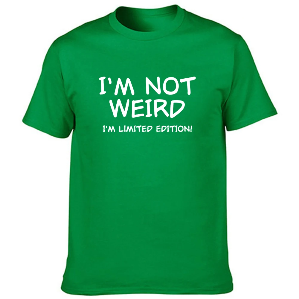 Im Nav Dīvaini Im Limited Edition Mens Humora Grafiskais Jaunums Ironiski Smieklīgi T Krekls Vasaras Gadījuma Streetwear Hip Hop Tee Camiseta