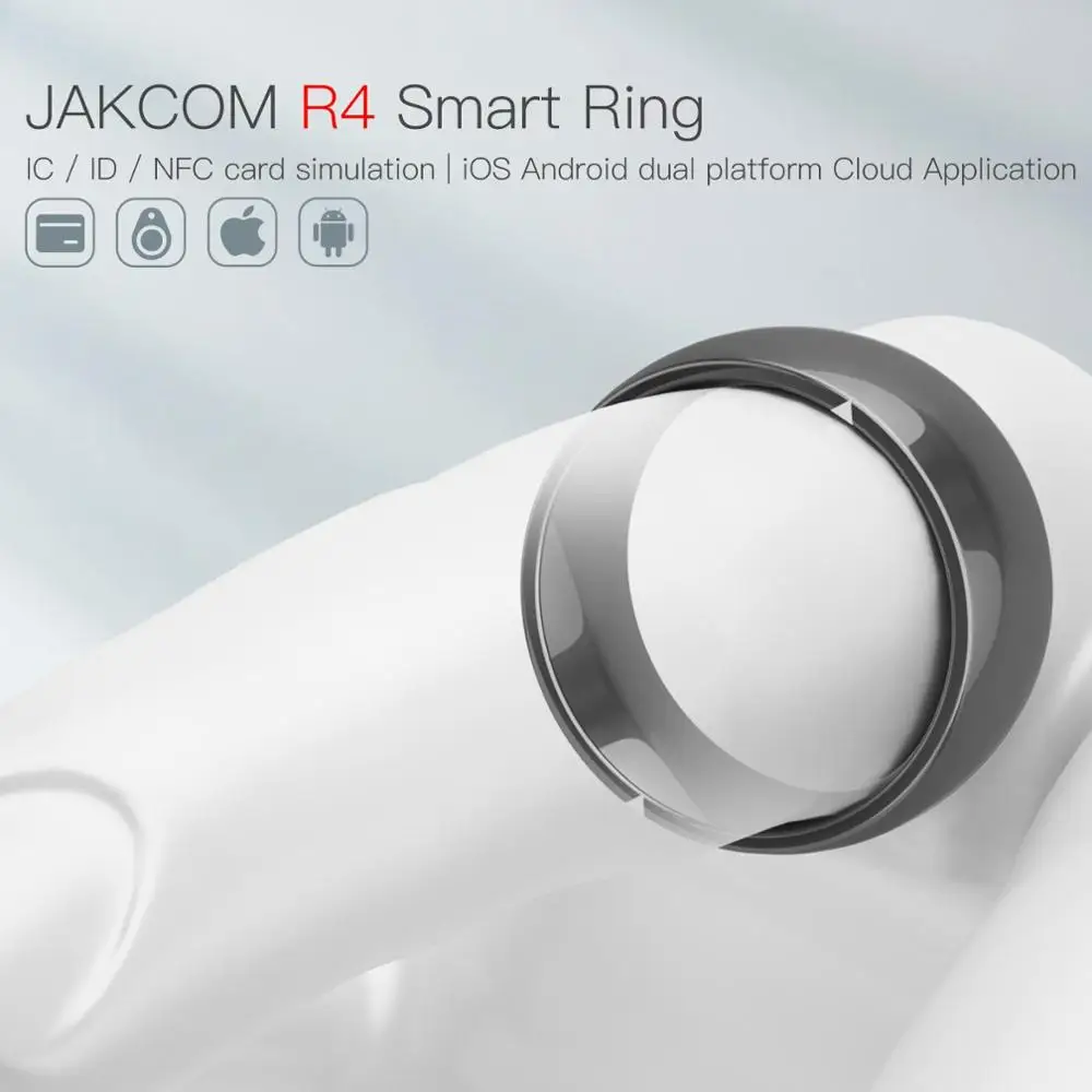 JAKCOM R4 Smart Gredzenu Super vērtību, kā joslas 4 aproce smart home skatīties smartwatch android reloj smatch kurpes 3
