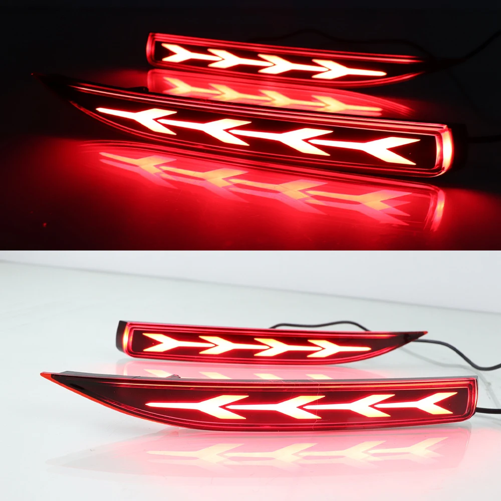 Jaunais LED Aizmugures Buferi Atstarotājs Miglas Bremžu Indikators Deg Toyota Corolla 2019-2020