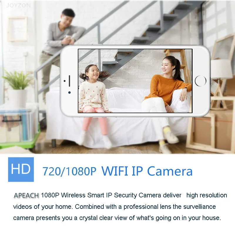 Jaunākās 1080P HD Baby Uzraudzīt, IP Kamera, WiFi Bezvadu Auto Izsekošana Nakts Redzamības Mājas Drošības Uzraudzības CCTV Tīkla Mini Cam