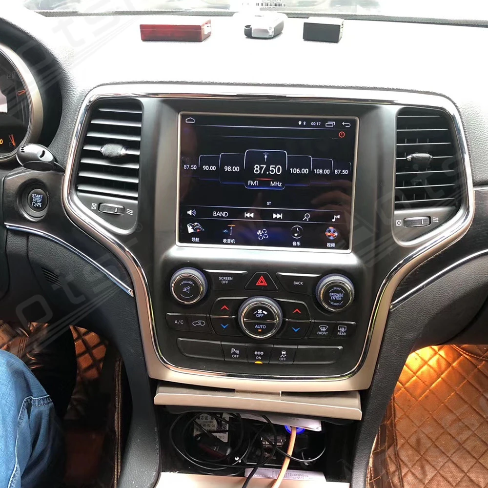Jeep Grand Cherokee. - 2020. Gadam 8.4 Collu Android 10.0 Auto GPS Navigācija Radio Multimediju Atskaņotājs, Radio, Oriģinālās Auto Stils