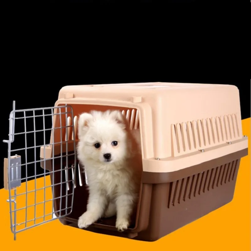 Kucēns Suns Gaisa Plaknes Transporta Kaste Elpojošs Kaķis, Suns Pet Ceļojumu Pārvadātājs Kastes Kaķiem Un Maziem Suņiem Pet Cat Būris WLYANG