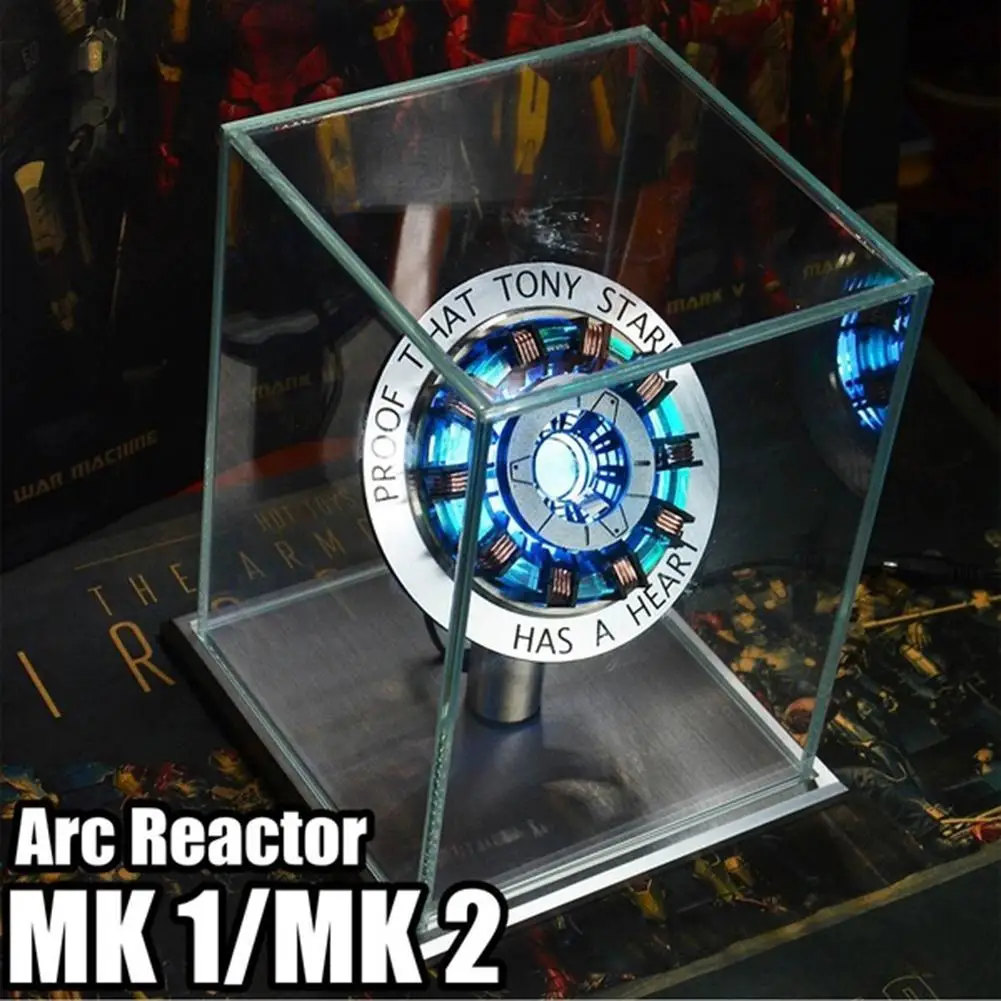 Loka Reaktora Modelis DIY Komplektu LED Krūtīm USB Gaismu Filmas Aksesuārus Rīcības Attēls Rotaļlietu Interesanti Aovie Perifērijas Modelis