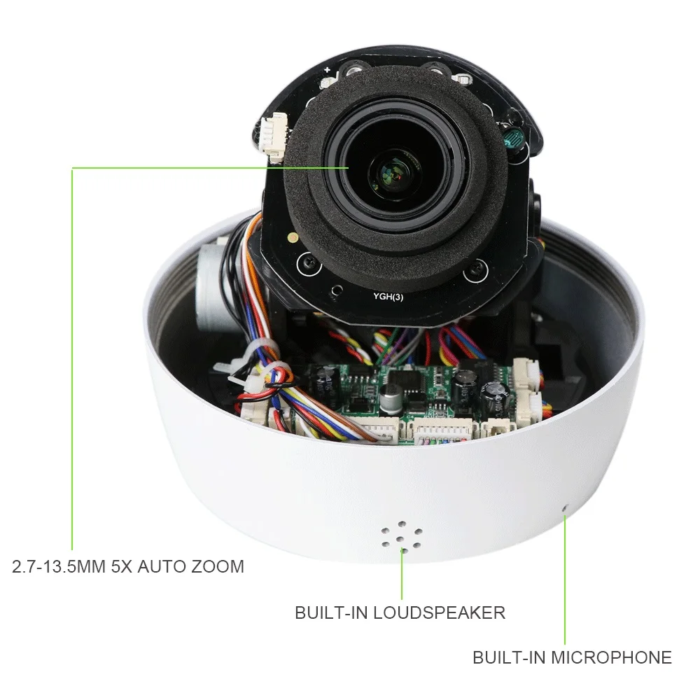 LYVNAL 5MP Drošības IP Kameras Wifi PTZ Dome Full Metal 5X Auto Zoom Humanoīdu Izsekošanas 1080P CCTV divvirzienu Audio SD TF Kartes Slots