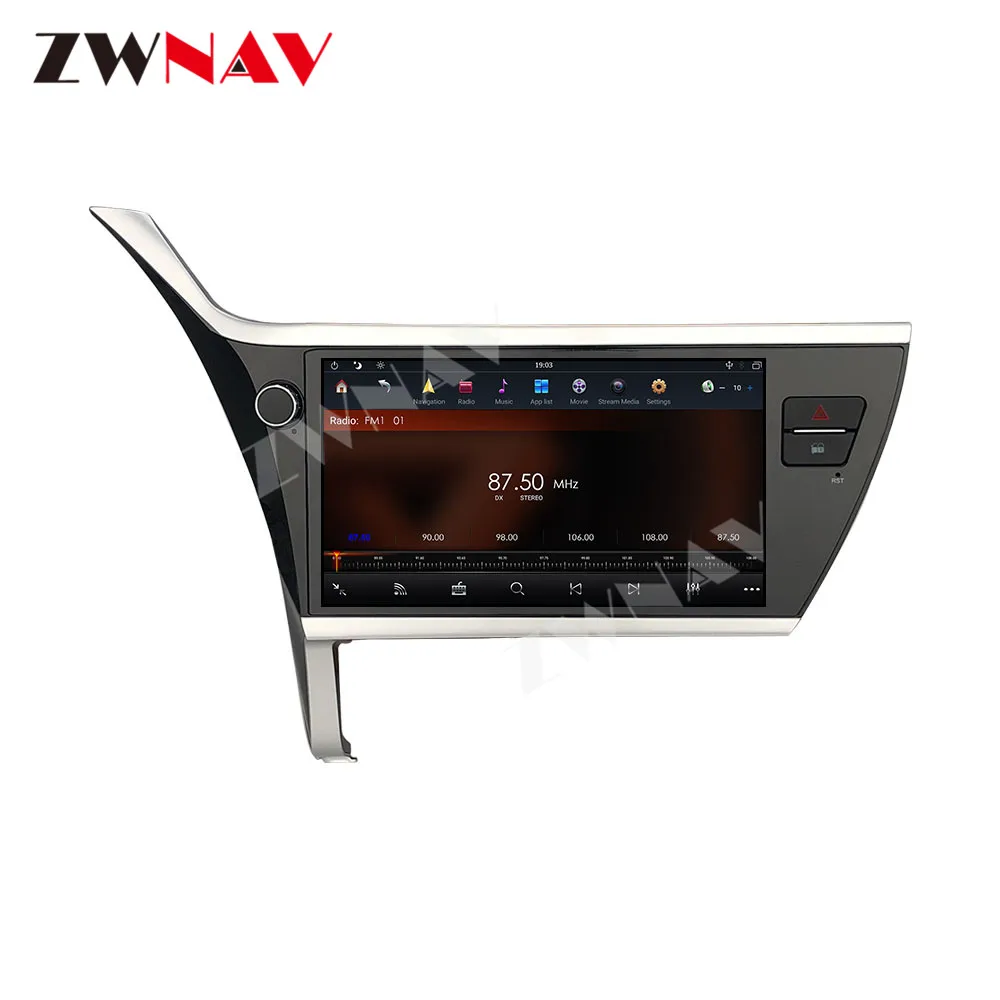 MAX-PAD HD ekrāna Android 9.0 Auto Multivides Atskaņotājs multivides straumēšanu vienības Toyota Corolla 2017 2018 GPS radio stereo bezmaksas cam
