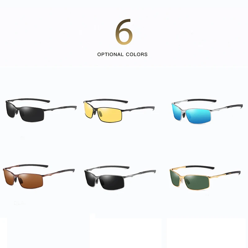 Metāla Rāmis Jauns arrvial Kvalitātes Pavasara Kāju Sakausējuma Vīriešiem Polarizētās Saulesbrilles Zīmola Dizainere Vīriešu Saules Brilles Braukšanas toņos