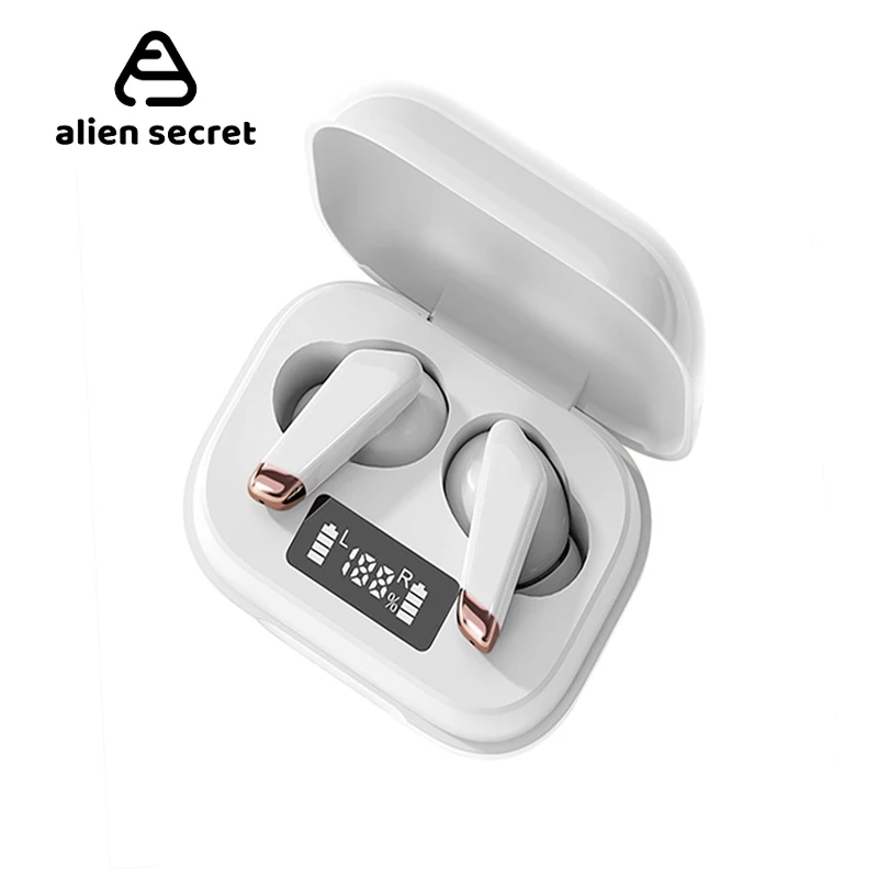 Mini Balts TWS Bluetooth V5.0 Austiņas Bezvadu Austiņas Austiņas Hifi Sporta Ūdensizturīgs Bezvadu Austiņas Austiņas Un Earbuds