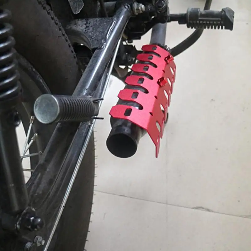 Motociklu izplūdes muffler cauruļu aizsargs karstuma vairogs, vairogs, siltuma aptvert, motociklu aksesuāri, detaļas M5U4