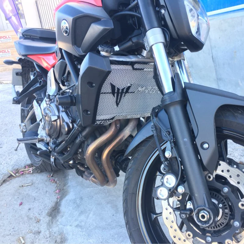 MT07 Motociklu Radiatora Režģi, Restes Aizsardzības Aizsargs Pārsega Ideāls Yanmaha 2016 2017 2018 2019 MT-07 FZ07