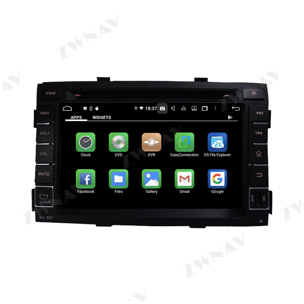 Par Kia SORENTO 2010-2012 4 Android+64G Auto Radio Atskaņotāju, GPS Navigācija, Auto Stereo, HD Multivides HeadUnit DSP Carplay