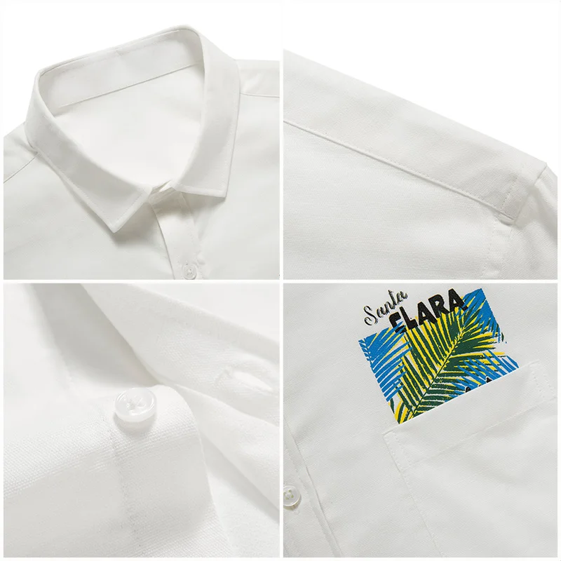 Pionieru Nometnes Krekli Vīriešu augstas kvalitātes drukāts krekls vīriešu zīmolu modes apģērbu ar garām Piedurknēm rudens pavasara ikdienas Krekls 611508