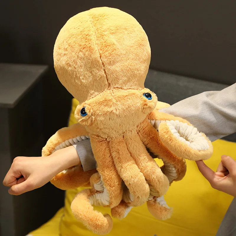 Radošā Astoņkāji Plīša Pildījumu Rotaļlieta Gudrs Astoņkāji Pildījumu Dzīvnieku Lelle Jūras Dzīvniekiem, plīša Rotaļlietas, Bērnu Dzimšanas dienu Dāvanu