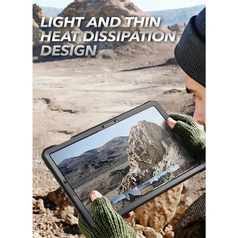Samsung Galaxy Tab S7 Gadījumā (līdz 2020. gadam) SUPCASE UB Pro Pilna Ķermeņa Izturīgs korpuss AR iebūvētu Ekrāna Aizsargs,Atbalsta S Pen Maksas