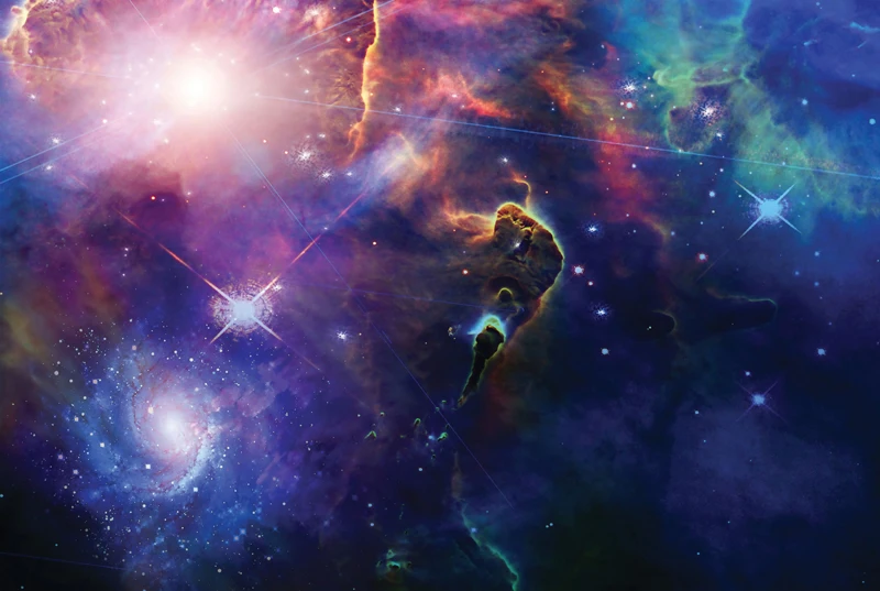 Saules sistēmas mīklas pieaugušajiem Miglājs Zvaigžņotā debess Plašo visumu Rota attēlu pasūtījuma jigsaw puzzle 1000 gabali koka rotaļlietas