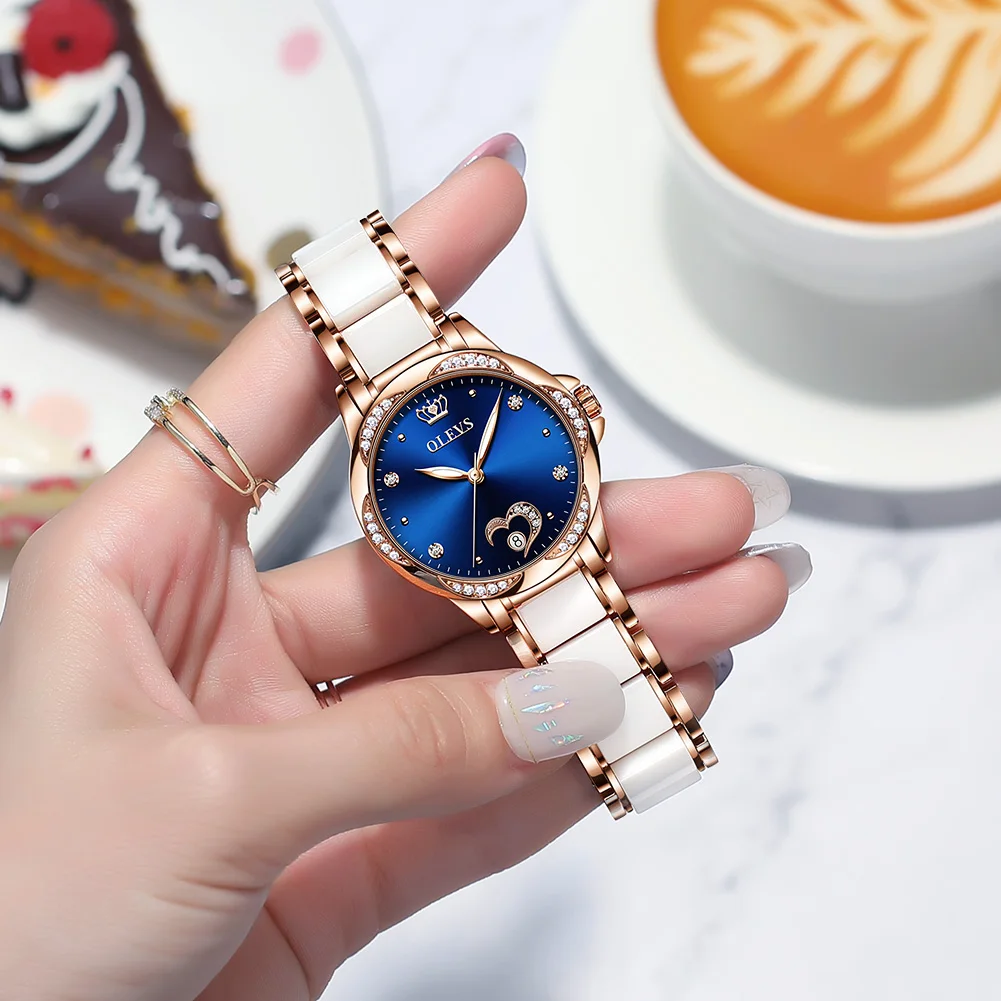 Sieviešu automātisko, mehāniskās rokas pulkstenis luksusa zīmolu top volframa tērauda watchband ūdensizturīgs atsevišķu sieviešu pulkstenis