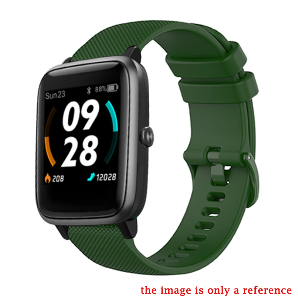 Silikona rokas joslā, lai Umidigi Uwatch3 GPS smart skatīties piederumi, rezerves siksna Umidigi Ufit/Uwatch GT aproces cilpu