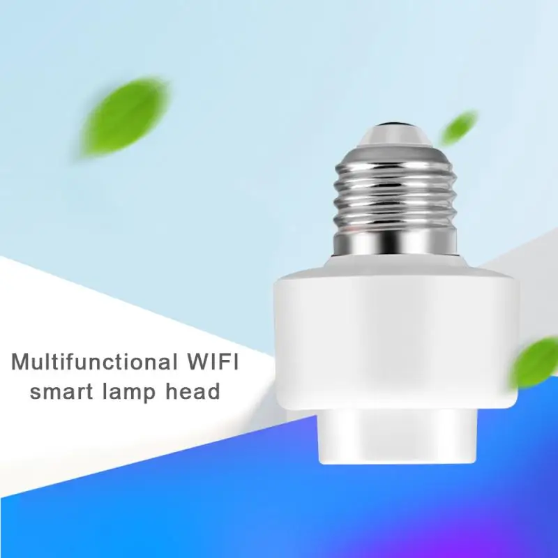 Smart WiFi Gaismas Ligzdas Lampas Turētājs E27 Led Spuldze Vadītājs Bāze, Tālvadības Slēdzis Balss Kontrole Saderīgs Ar Alexa Android