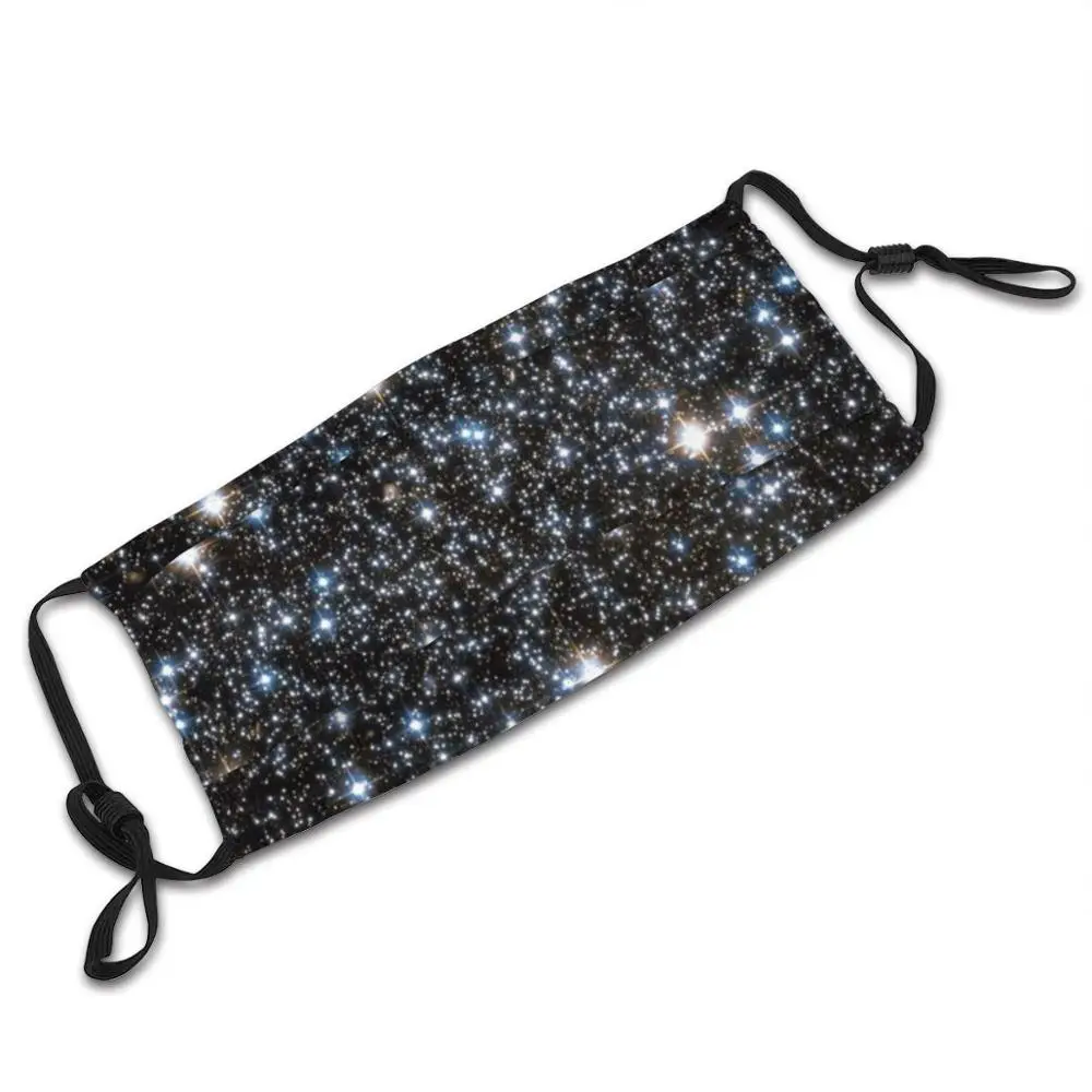 Spīguļi, Galaxy Atkārtoti Mutes Maska, Mazgājams Filtrs Pret Putekļiem, Sejas Maskas Gadījumā Kosmosa Izpētes Black Star Zvaigznes Miglājs Galaxy
