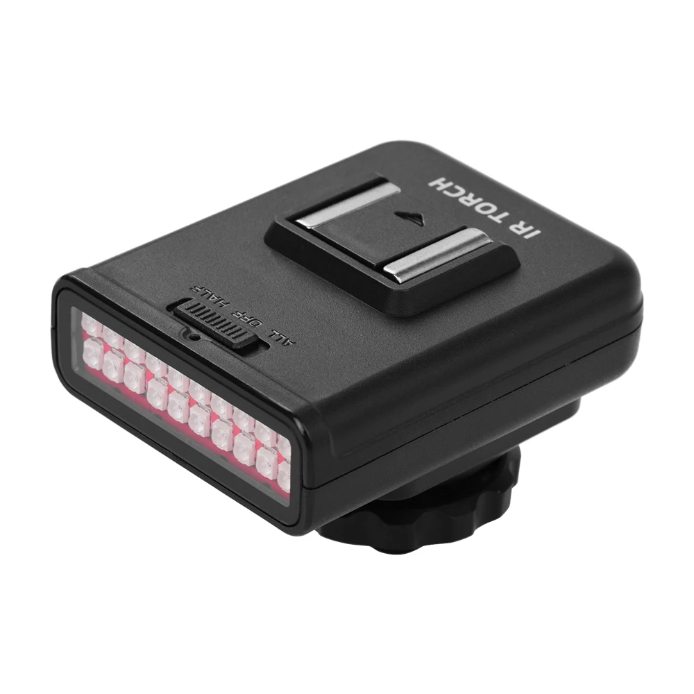Studio IS LED Gaismas USB Lādējamu Infrasarkano Nakts Redzamības Infrasarkano Illuminator DSLR Kameras Fotogrāfija Apgaismes Ierīču