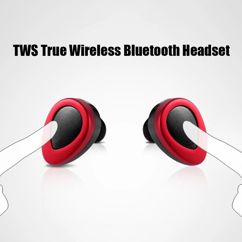 TWS-K2 Portatīvie Mini Bluetooth Bezvadu Austiņu, ar Uzlādes Box Stereo Skaņas Sporta Austiņas Earbuds Ar Mikrofonu