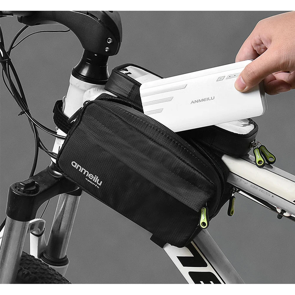Velosipēdu soma augšējā caurule soma priekšējā rāmja soma touch screen soma velosipēdu galvu maisā seglu soma izjādes iekārtas