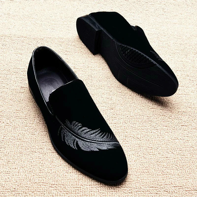 Vīrieši kleitu kurpes ādas korejiešu versija Britu moderns auduma modes jauniešu ikdienas vīriešiem kurpes zapatos de vestir para hombre C0-73