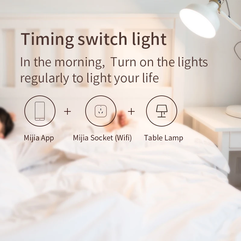 Xiaomi Mi Smart Ligzda Mijia Smart home plug wifi vai Bluetooth Versija APP Tālvadības pults Jaudas Noteikšanas Darbam ar Mi mājās APP